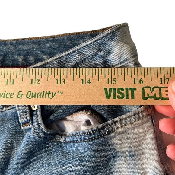 Tommy relaxed mom style size 8 boyfriend cut denim capris - Picture 6 of 16